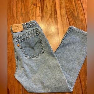 Levis orange tag Light Blue Denim Jeans - Classic Straight Fit size 32x30